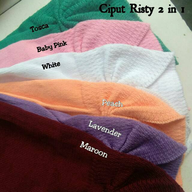 Ciput Risty| Ciput Rajut | Inner Serut | Inner Bandana | Grosir Jilbab