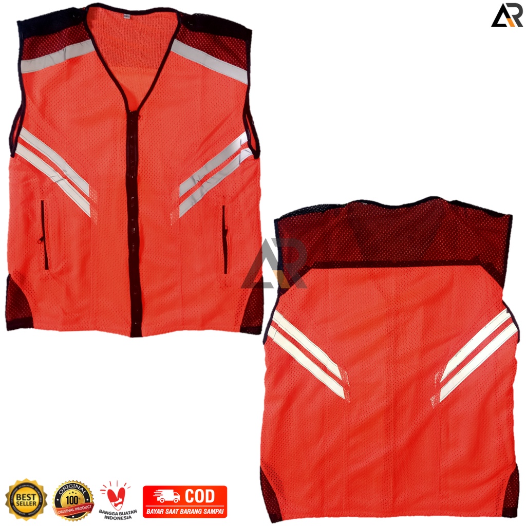 Rompi PARKIR/PROYEK/KERJA/Rompi Lapangan/Rompi pria/Rompi Bodyvest/ COD