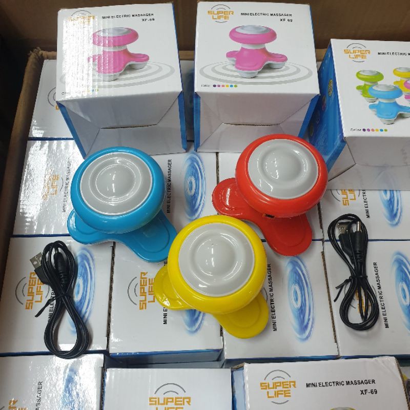 Alat pijit mimo mini kepala badan leher getar wanita murah portable massager elektrik