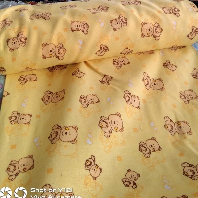 Flanel Bedong Bayi Kain Meteran Selimut