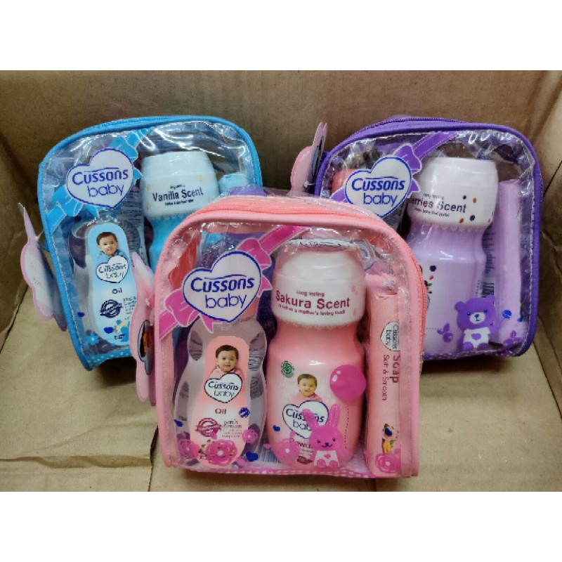Cussons Mini Bag Set 4 in 1