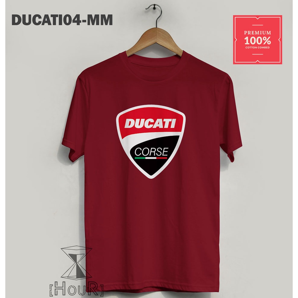 BAJU KAOS MOTOGP DUCATI LENGAN PENDEK BAJU DUCATI KAOS DUCATI BAJU KAOS DISTRO PRIA WANITA