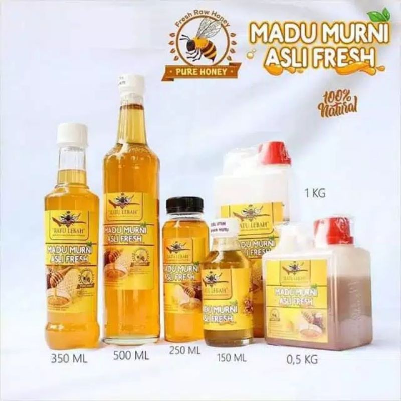 

Madu Murni Asli Fresh 150ml Melifera (Madu Ternak)