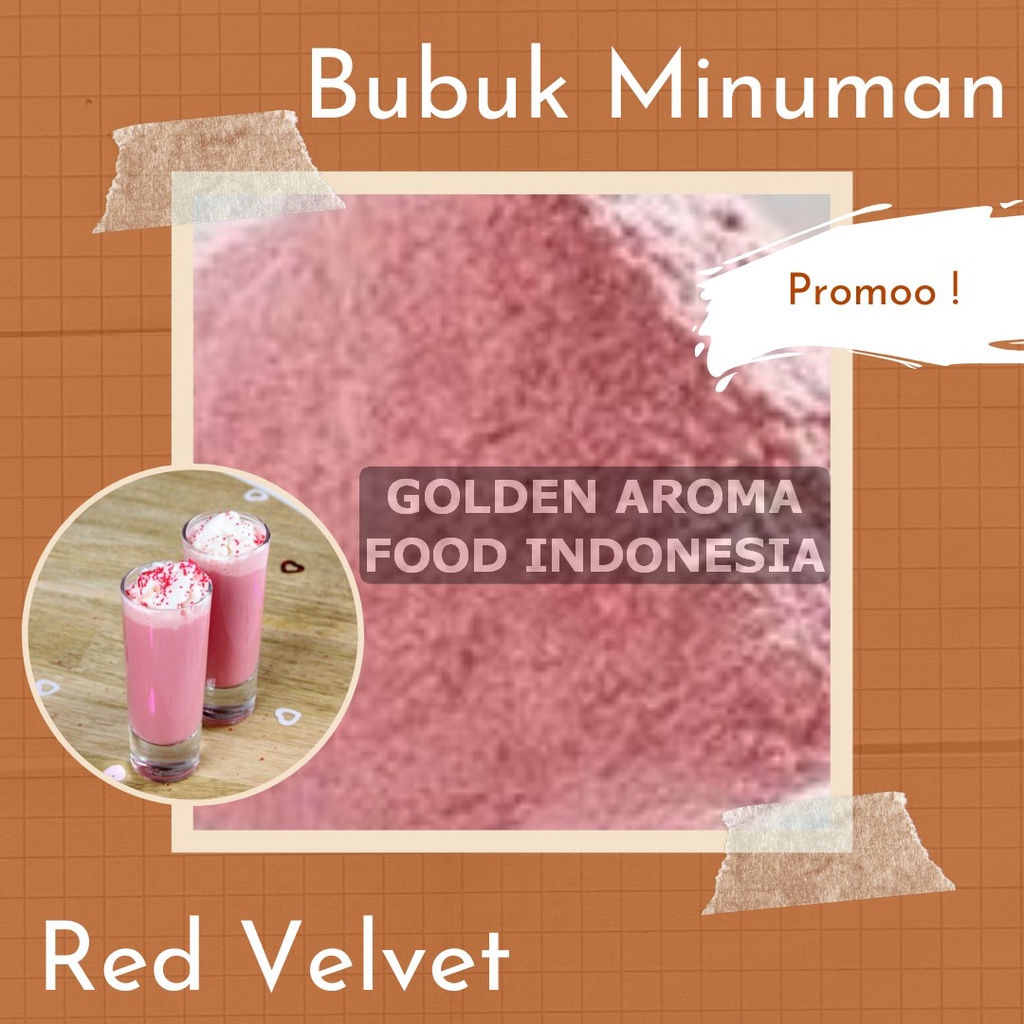 

Bubuk Minuman Red Velvet 100 gram, Minuman Serbuk Red Velvet, Jual Bubuk Minuman Rasa Red Velvet 100 gram, Bubuk Minuman Red Velvet, Red Velvet, Bubuk Minuman Rasa Red Velvet