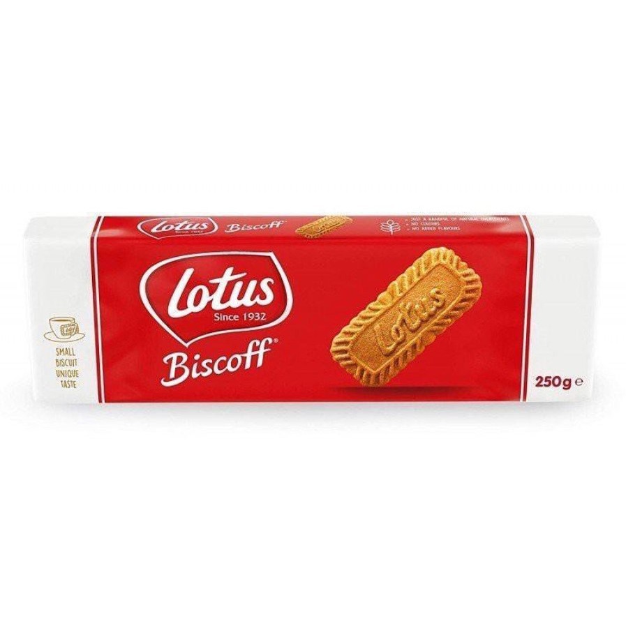 Lotus Biscoff Caramel Biscuit 250 Gr - Biskuit Lotus Biscoff 250 Gram