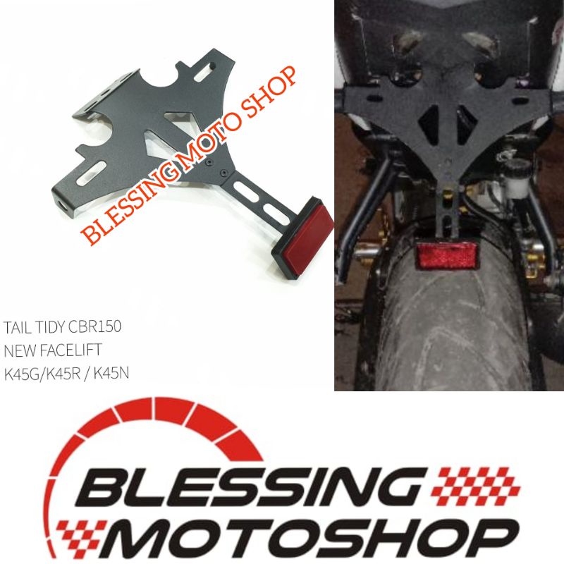 tail tidy CBR 150R new k45N breket plat nomor belakang CBR 150R k45N