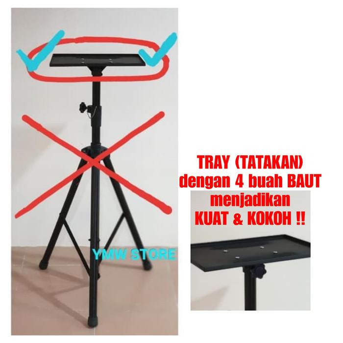 Besi Tray Tatakan Tripod Projector / Proyector (Tanpa Kaki Tripod)
