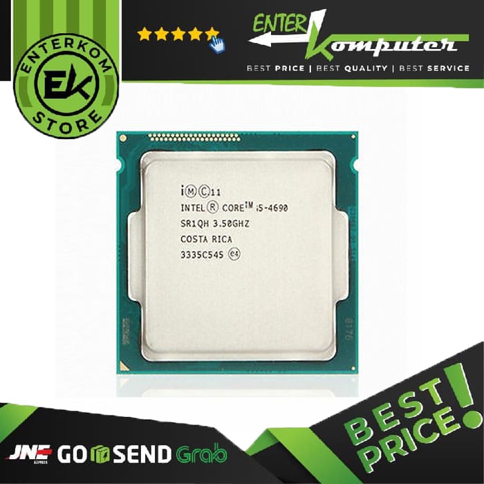 Processor Intel Core i5-4690 3.5Ghz - Cache 6MB [Tray