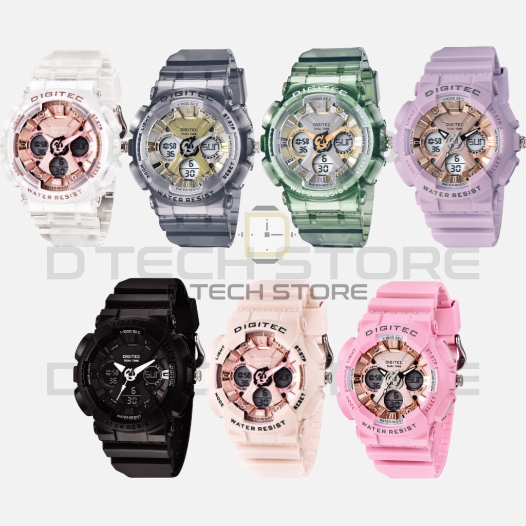 Jam Tangan Wanita DIGITEC DA-3032 Original/DG-3032 DIGITEC Original 100%