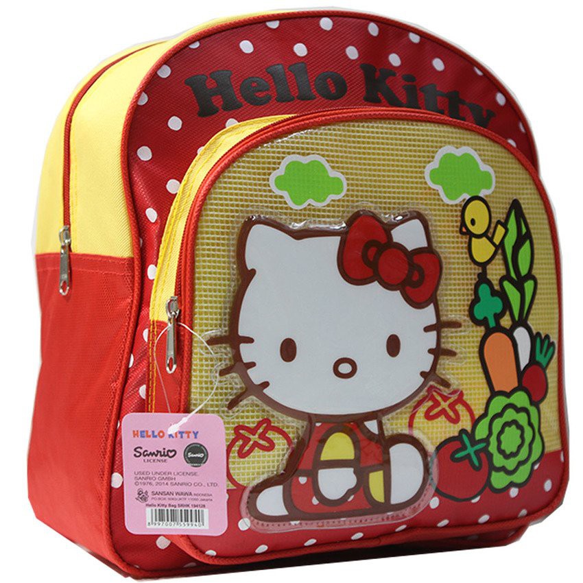 Hello Kitty Original Tas Ransel Anak TK SRHK 194128