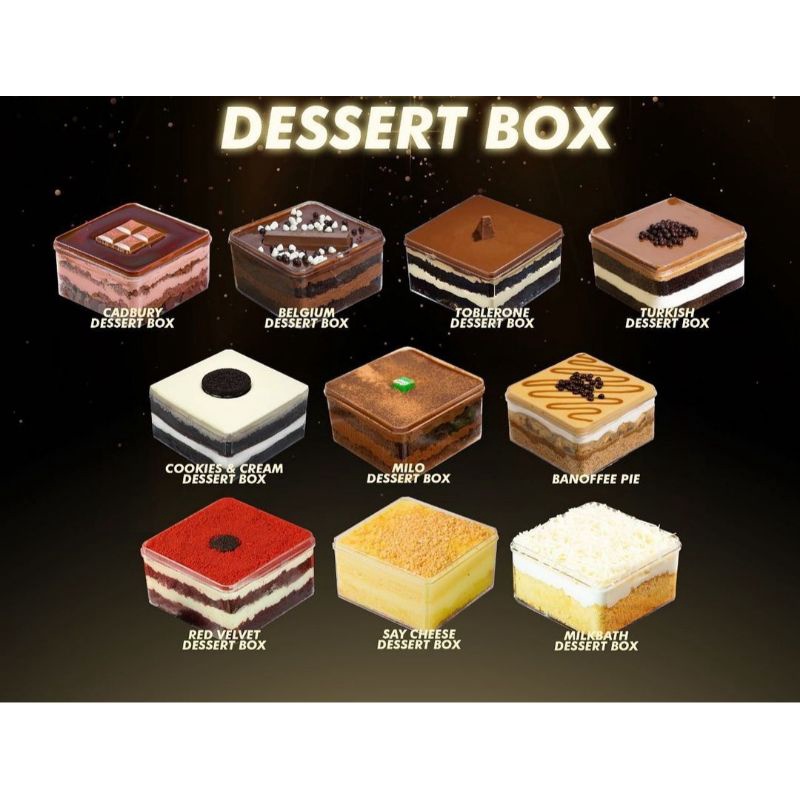 

Dessertbox Bittersweet Bynajla (jastip)
