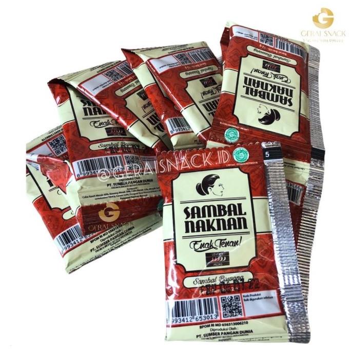 

Promo Awal tahun Naknan Sambal Bawang 10 Sachet Hanya Level 3 Enak Tenan (12gr) Promo Awal tahun