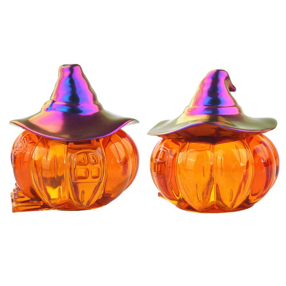 Preva Kotak Penyimpanan Permen Cetakan Permen DIY Kerajinan Lampu LED Epoxy Resin Halloween Labu