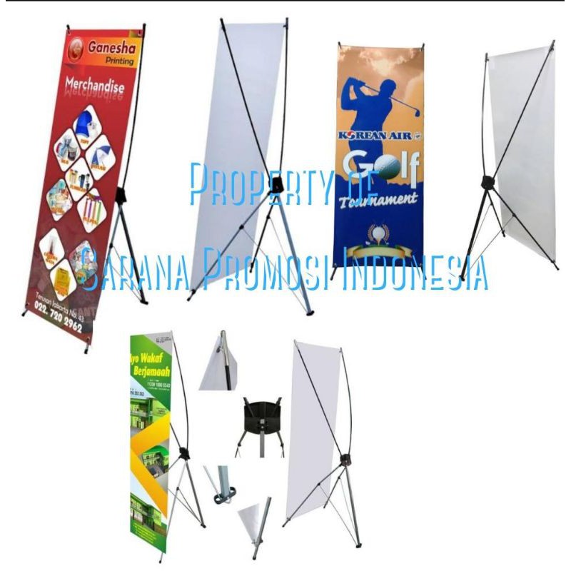 Y - banner ukuran 60x160cm