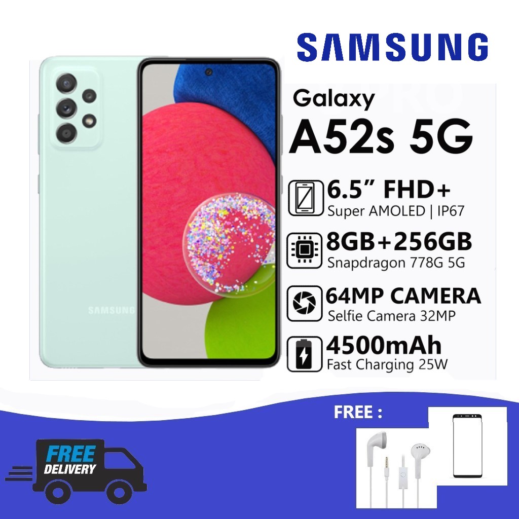 Samsung Galaxy A52s A52 S 5G 8GB 256GB Murah Bergaransi