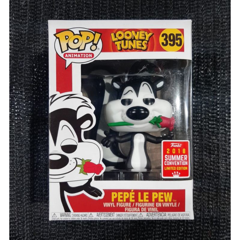 Funko Pop Looney Tunes : Pepe Le Pew #395 (2018 Summer Convention)