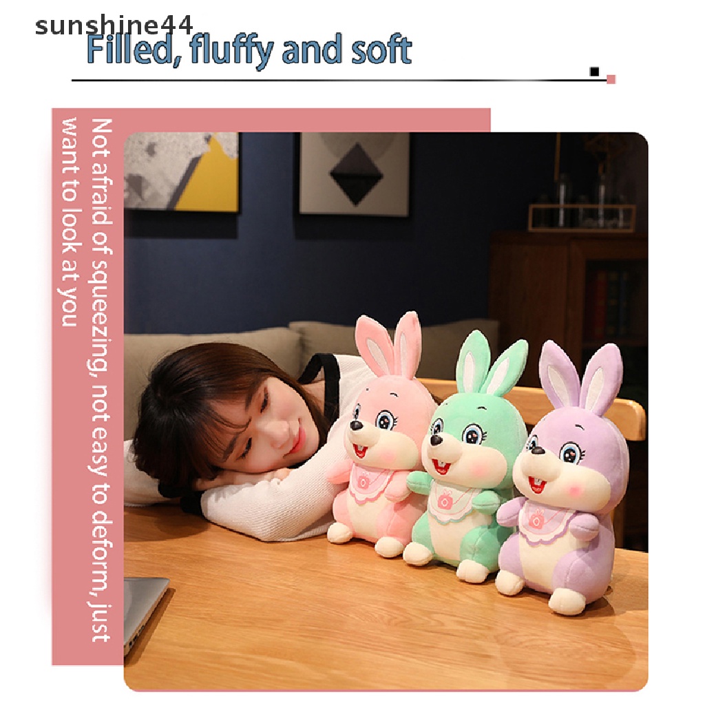 Sunshine 2023 Boneka plush Maskot Tahun Kelinci Untuk Hadiah Anak