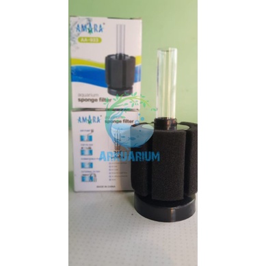 Amara sponge filter aerator bulat akuarium