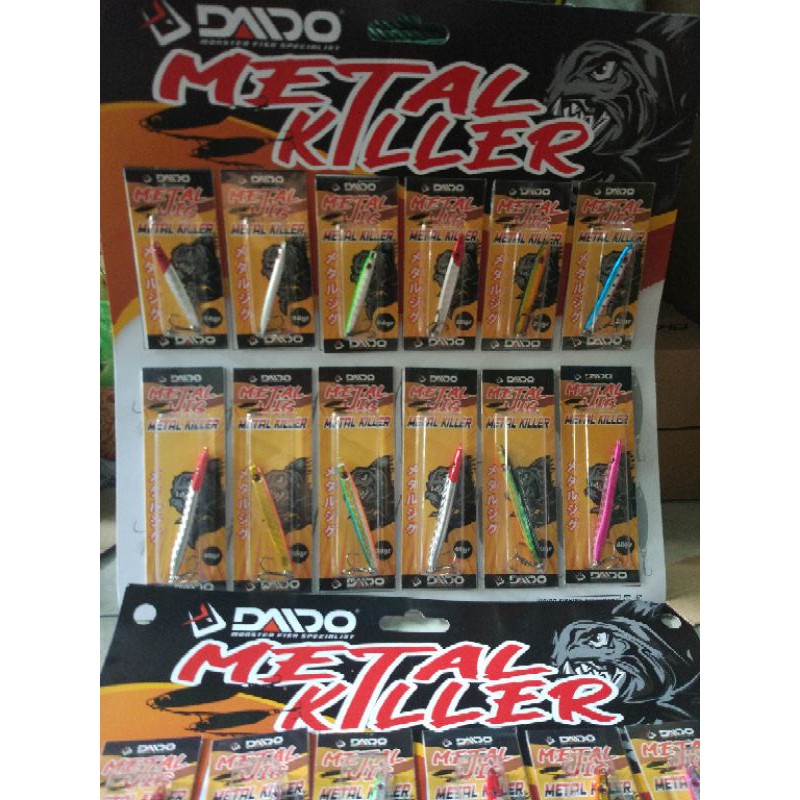 Daido Jig Metal Killer 14gr,20gr,30gr,40gr