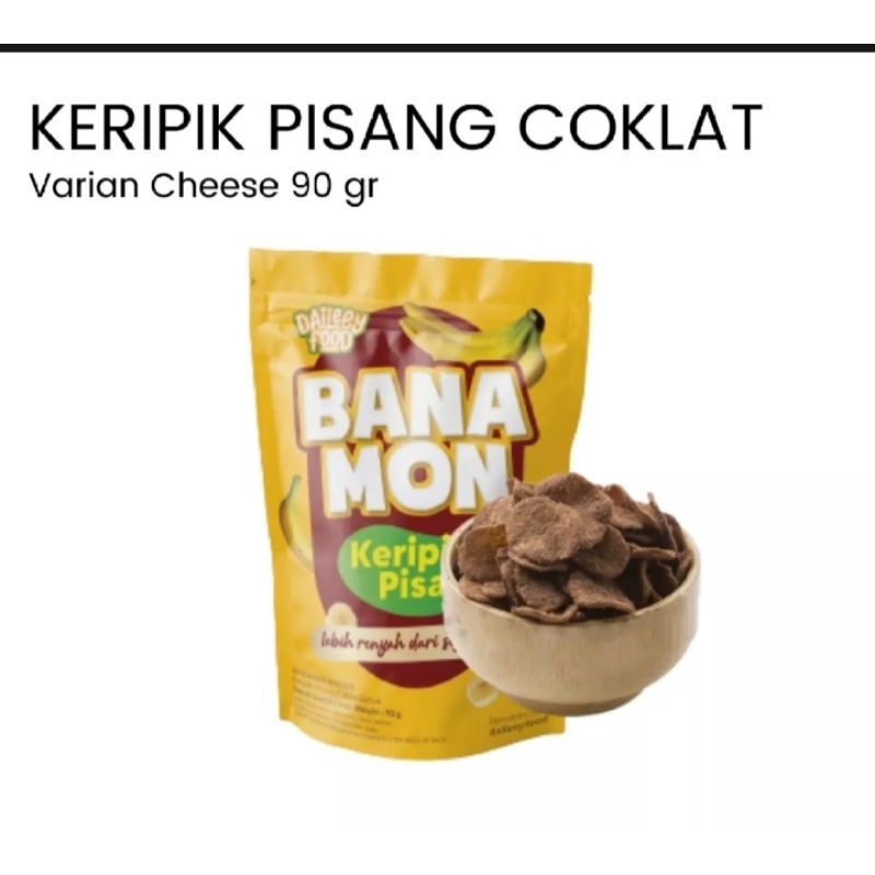 

kripik pisang Bana Mon100%enaak