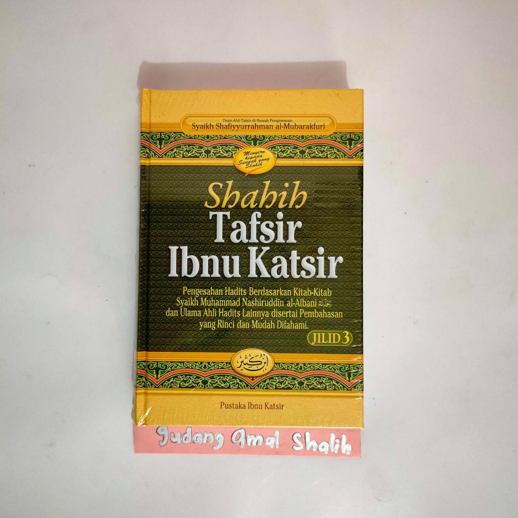 Jilid 3 Shahih Tafsir Ibnu Katsir Jilid 3 - Pustaka Ibnu Katsir