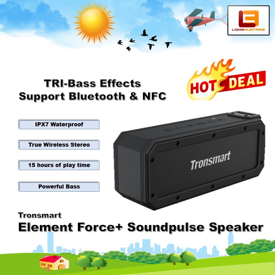 Tronsmart Element Force+ Plus Bluetooth Speaker Original