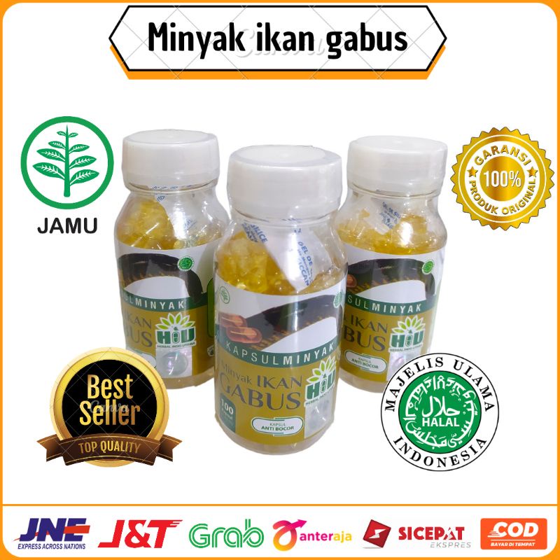 HIU Minyak Ikan Gabus Kapsul Ikan Gabus Ekstrak Ikan Kutuk Pasca Operasi