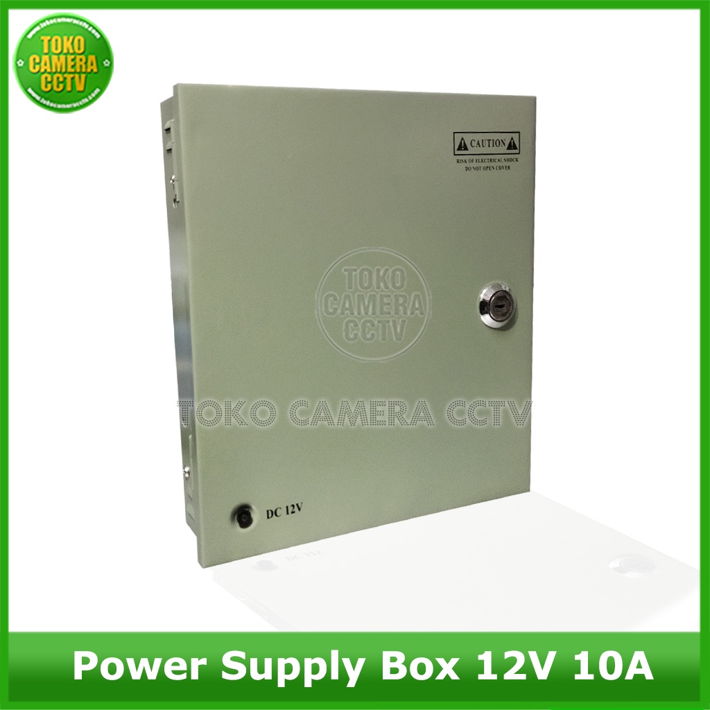 Power Supply CCTV BOX 12V 10A