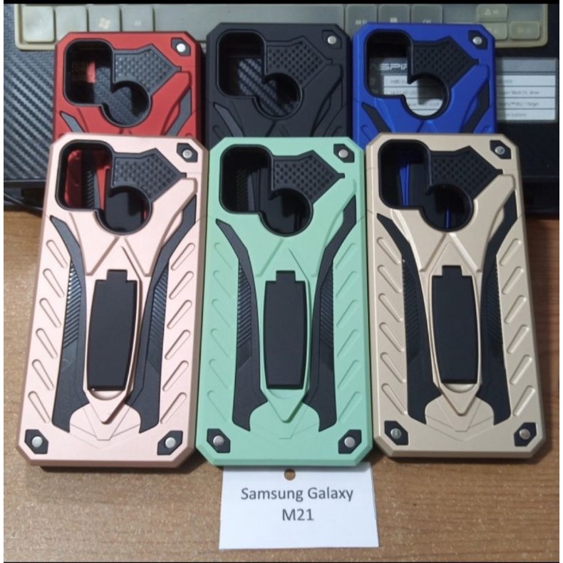 Phantom Series Stand Robot Case Samsung M21