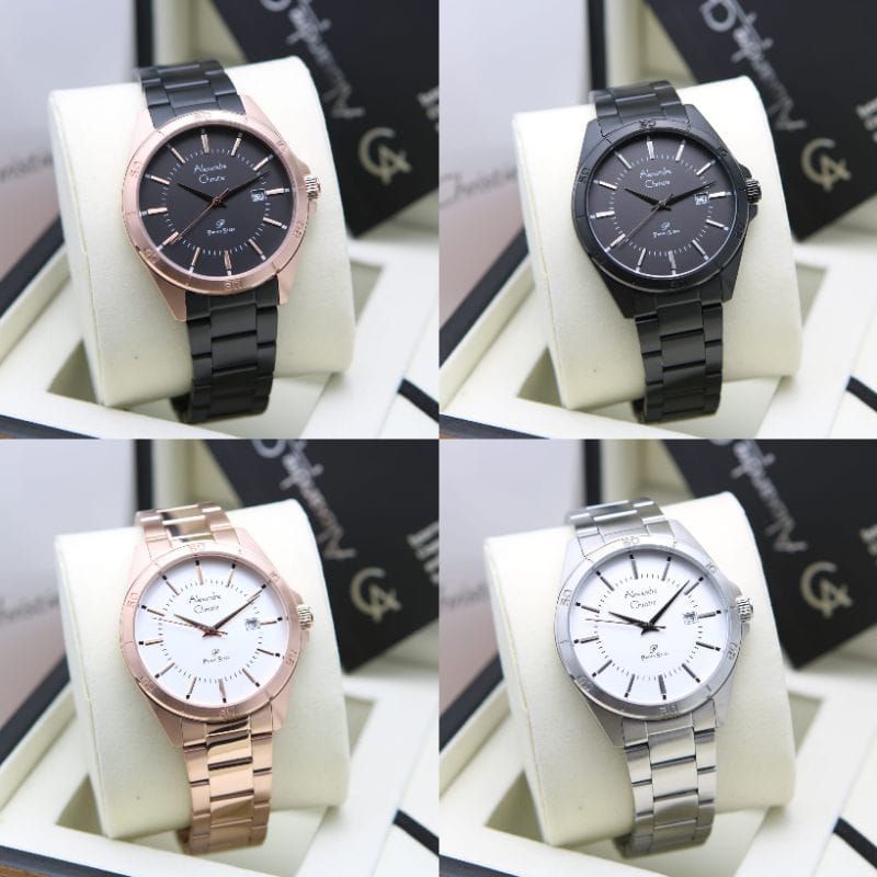 Jam Tangan Pria Alexandre Christie AC 1011 MD (man size) Original Garansi Resmi