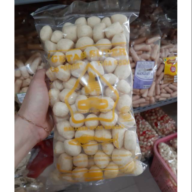 

Getas ikan khas bangka (KUNING)