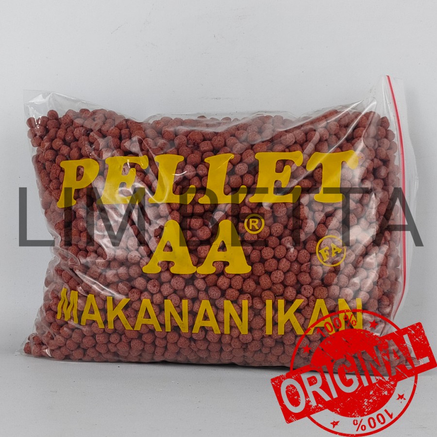 MAKANAN IKAN PELET AA 5MM 600GR / PELET KOKI / MAKANAN KOI