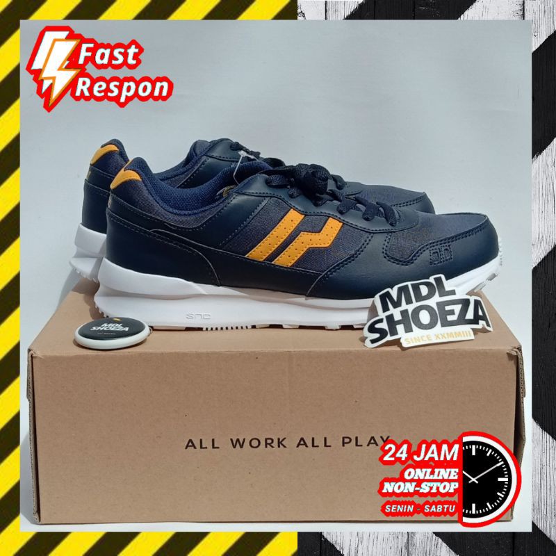 Sepatu Casual/Sneakers Piero Jogger Ultimate Navy Original