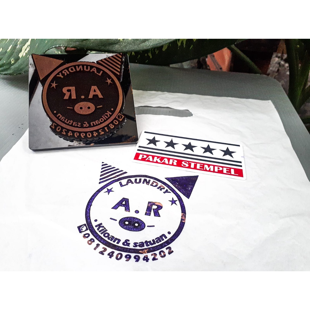 

Jual Stempel Sablon Plastik Packing Kantong Plastik Laundry Plastik