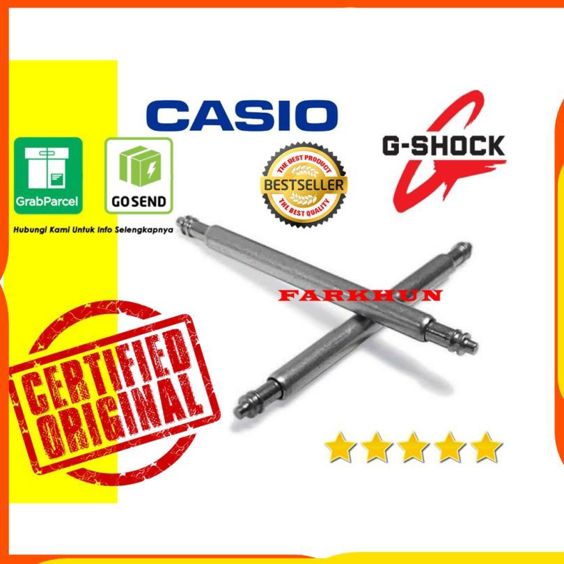 ORIGINAL SPRINGBAR PEN PIN CASIO G-SHOCK GA-100 G-100 DW-5600 GSHOCK G SHOCK ORI BAJA STAINLESS