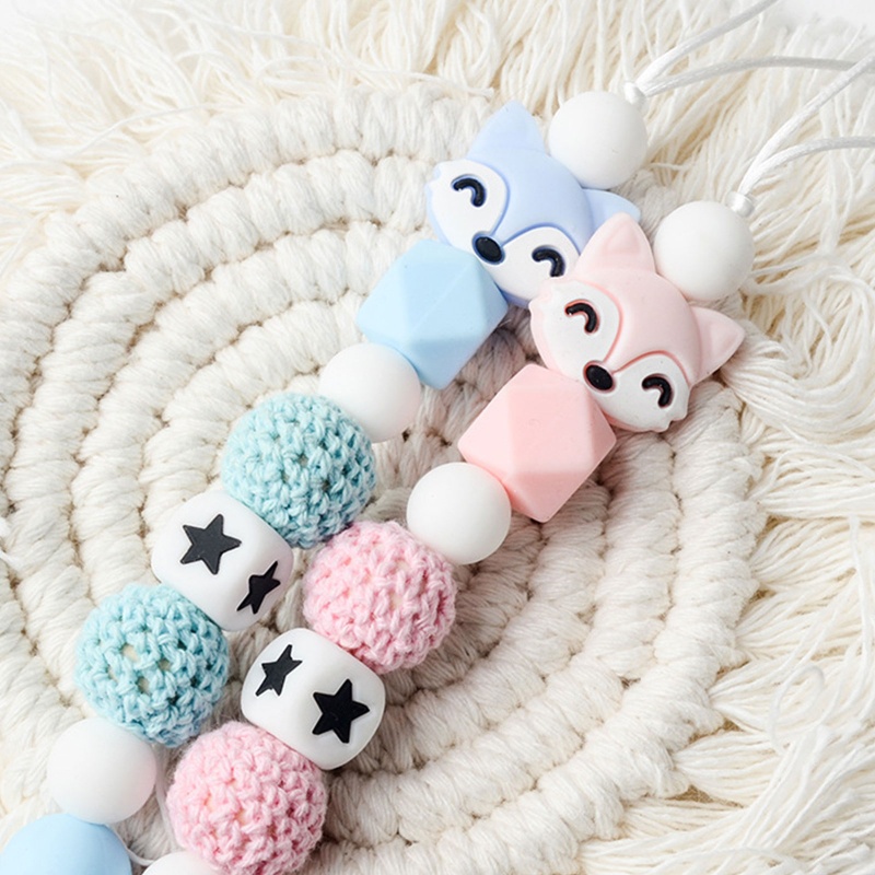 Mary Tali Klip Penjepit Empeng / Teether Bayi DIY Bahan Silikon