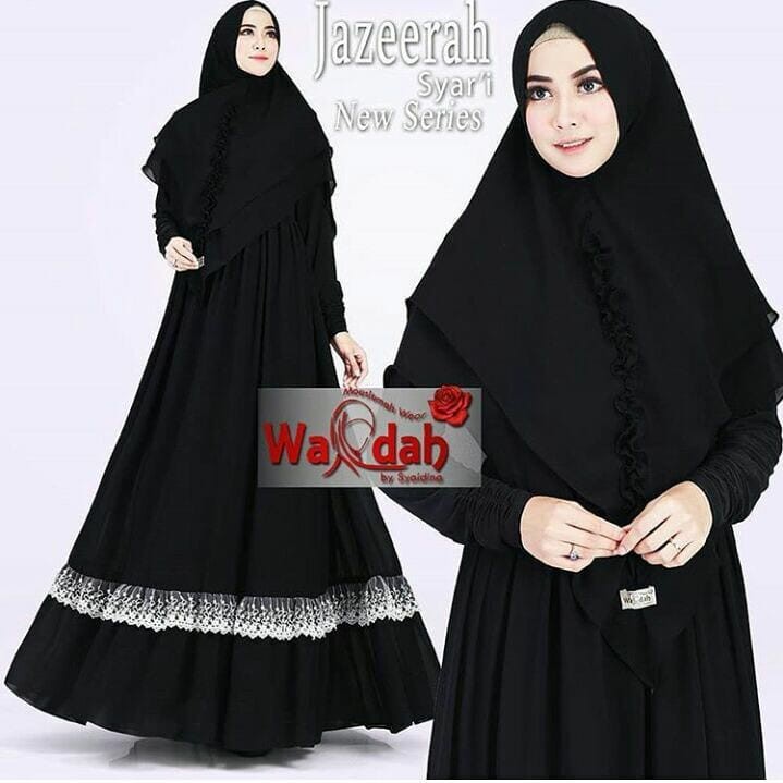 Baju muslim wanita gamis syari pesta mewah jaguar gliter Size xl busui klok 4m merah putih silver