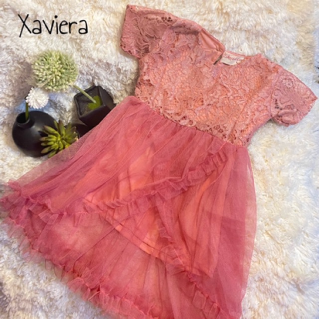 DRESS ANAK XAVIERA / GAUN ANAK / DRESS PESTA ANAK