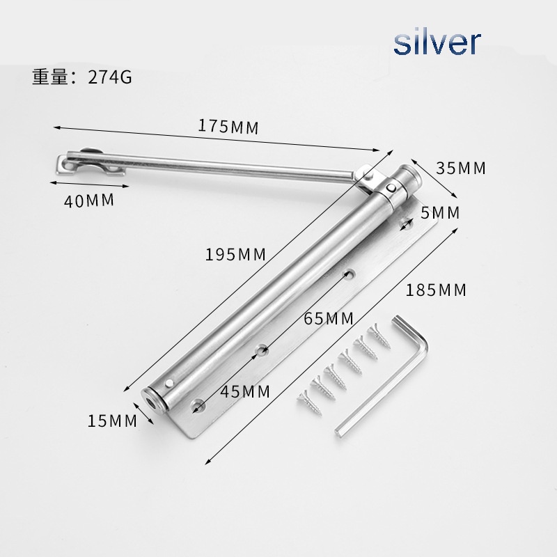 Door Closer / Per Stang / Engsel Koboi / Penutup PIntu otomatis kecil