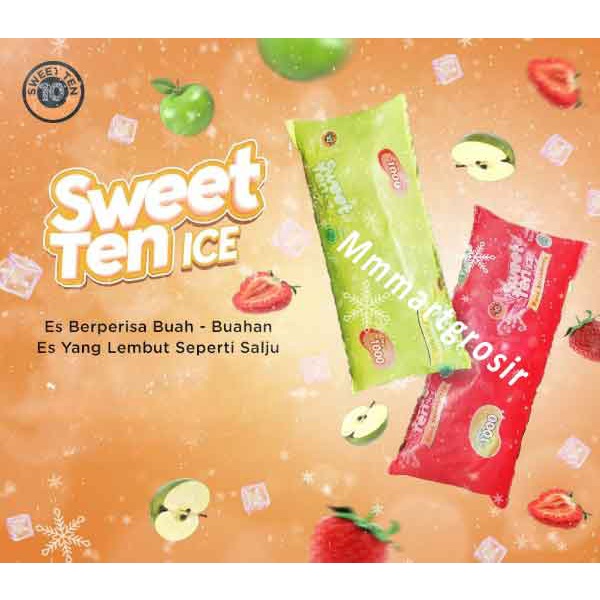 Sweet Ten Ice 1 Pack /  Es Berperisa Buah-Buahan / Stick Ice / Ice Cup / Ice Bantal