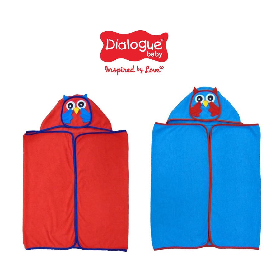 DIALOGUE BABY HOODED TOWEL/ HANDUK TOPI BAYI MICROFIBER [DGH6005]