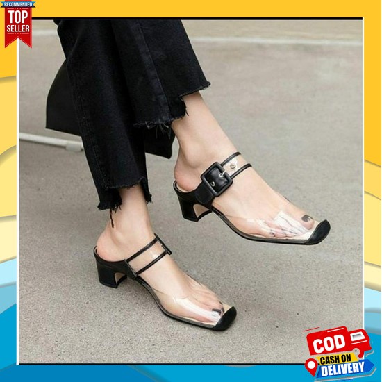 Hils Wanita Hills Hells Haihils Kekinian Haihil Terbaru Sepatu Hak Pesta Import Sandal Hak Tahu Wani