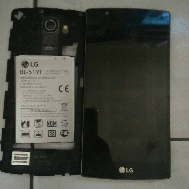 Lcd touchreen batre kamera belakang LG G4 H811 original