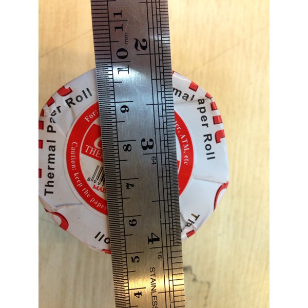 

New Kertas Thermal / Thermal Paper - e-print - 57mm x 50mm (diameter) Limited