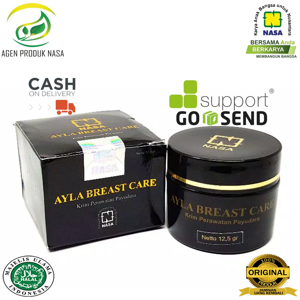 Pengencang Payudara /Pembesar Payudara AYLA BREAST CARE /ASLI ORI NATURAL PRODUK NASA