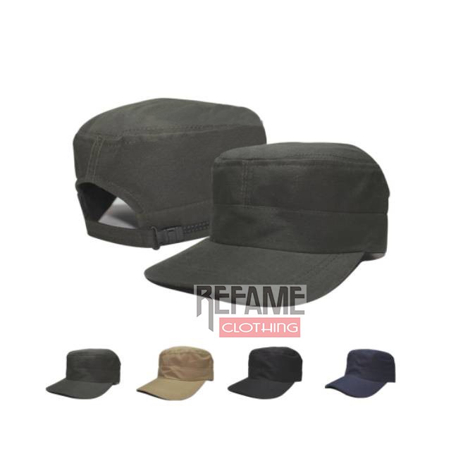 Topi Komando Premium Pria Wanita Dewasa Polos Topi Distro Topi Baseball Cap Murah Keren Comando