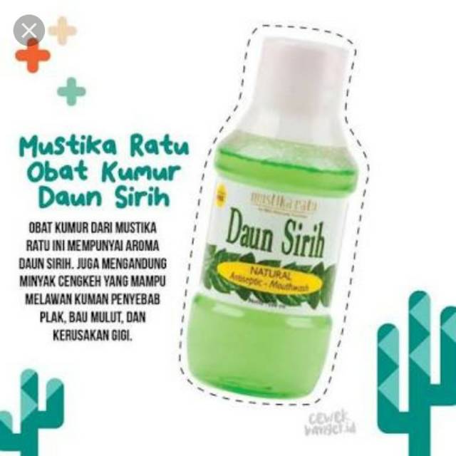 Mustika Ratu Obat Kumur Daun Sirih