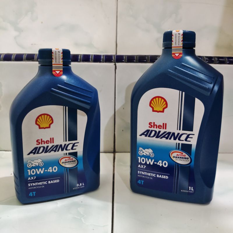 Shell Advance AX7 10W-40 (0.8) AX7 10W-40 (1L)