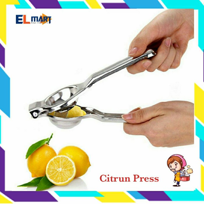 Alat Perasan Jeruk Manual Stainless Citrus Press Peras Jeruk