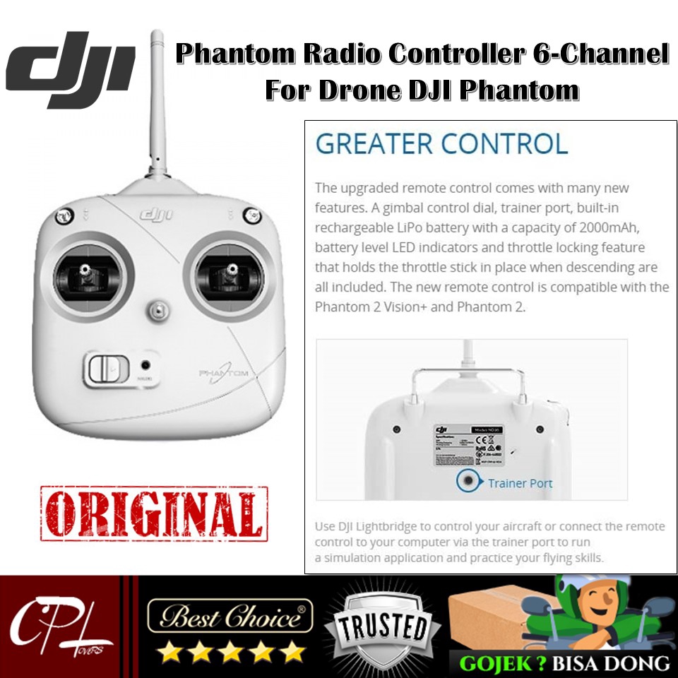 DJI Phantom Radio Controller 6-Channel For Drone DJI Phantom
